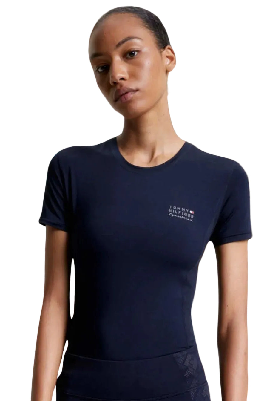 Tommy Hilfiger Equestrian Riding Shirt Boston Desert Sky