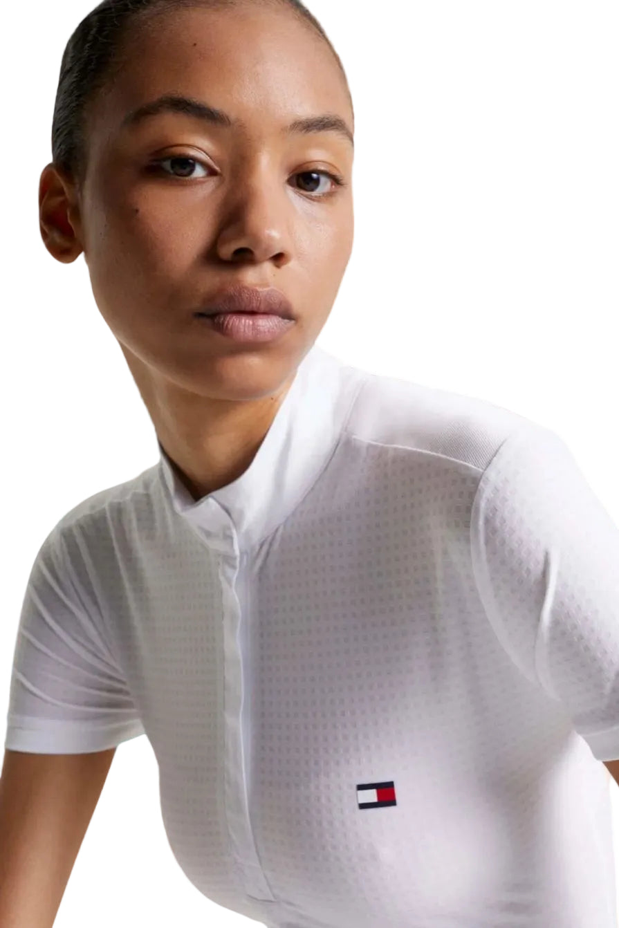 Tommy Hilfiger Equestrian Competition Shirt Chelsea White