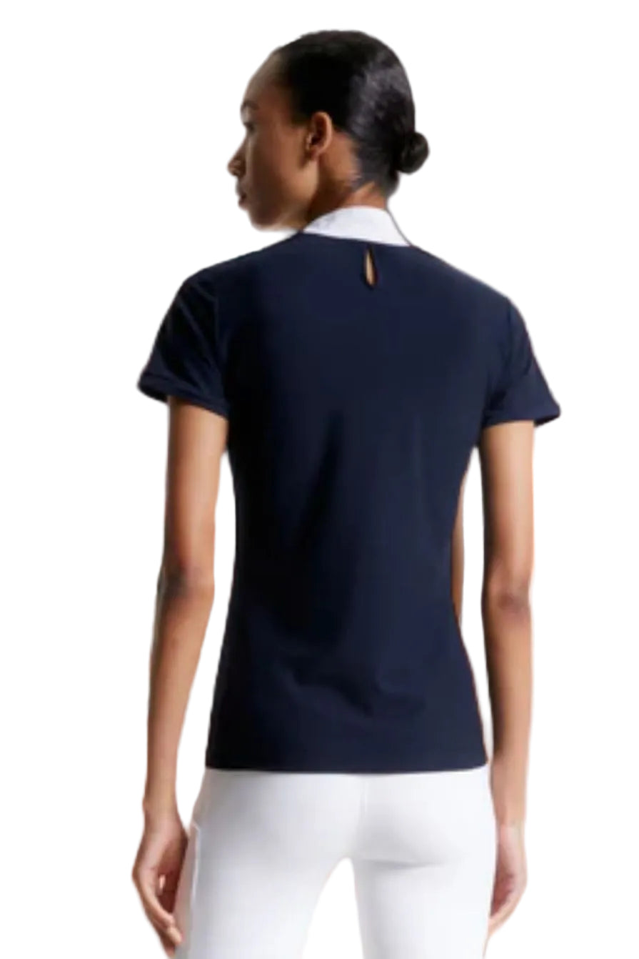 Tommy Hilfiger Equestrian Riding Shirt Chelsea Desert Sky