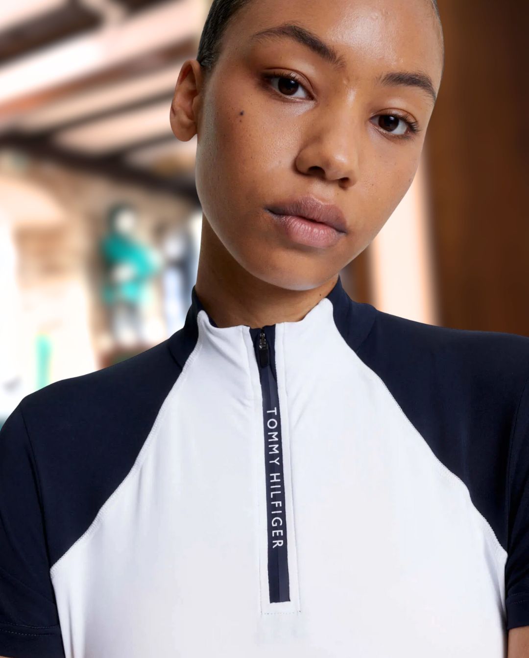 TOMMY HILFIGER »Trainingshirt Denver Cooling Optic White