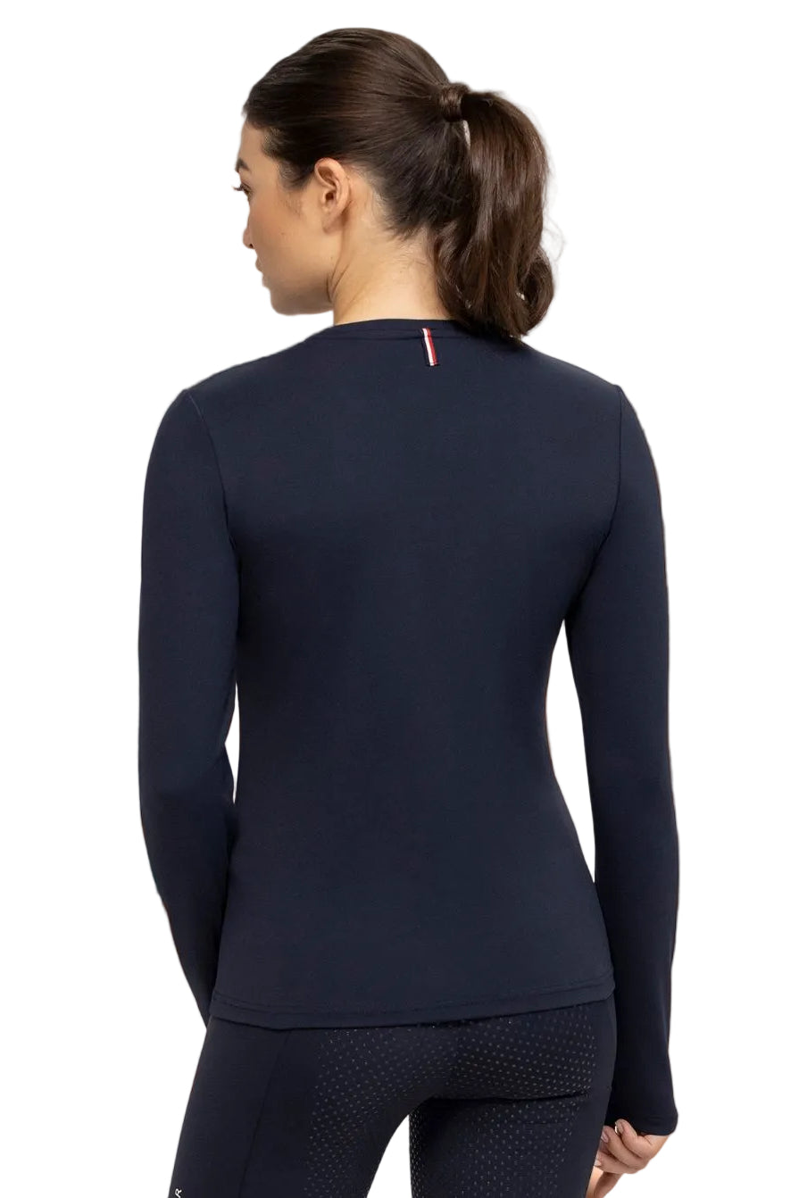 Tommy Hilfiger Equestrian Long Sleeve Riding Shirt Ohio Graphic