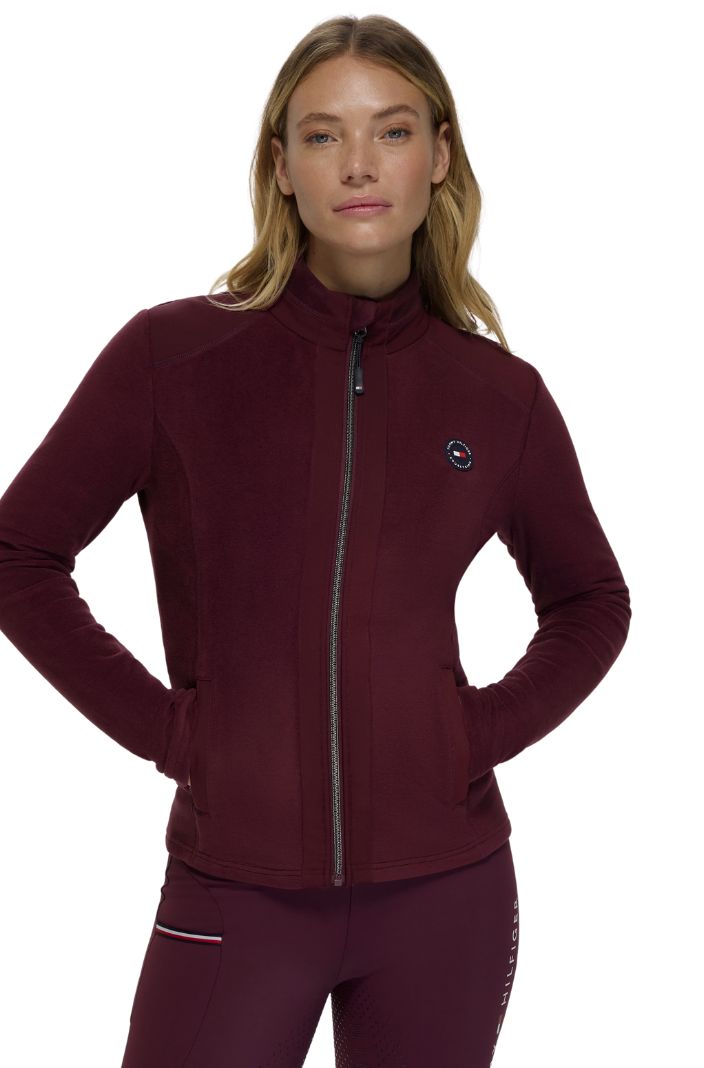tommy-hilfiger-equestrian-damen-fleecejacke-elmonte-deep-burgundy