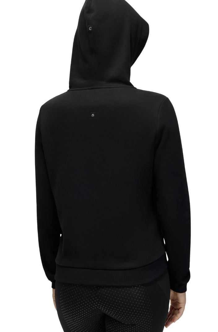 Tommy Hilfiger Equestrian Hoodie Estelle Strass Schwarz