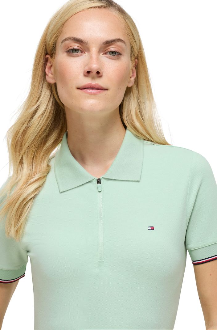 Tommy Hilfiger Equestrian "Polo Shirt Anaheim Belair Mint
