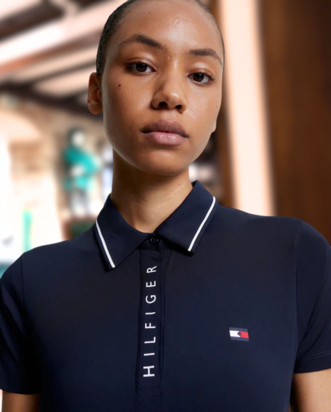 TOMMY HILFIGER »Poloshirt Harlem Desert Sky