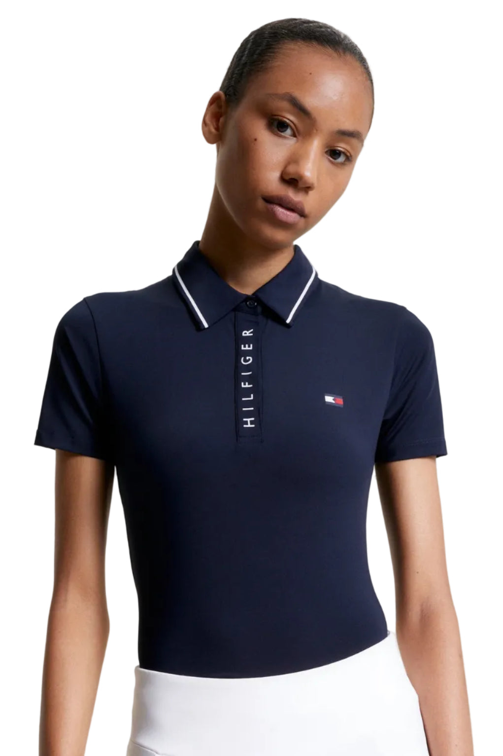 Tommy Hilfiger Equestrian Polo Shirt Harlem Desert Sky