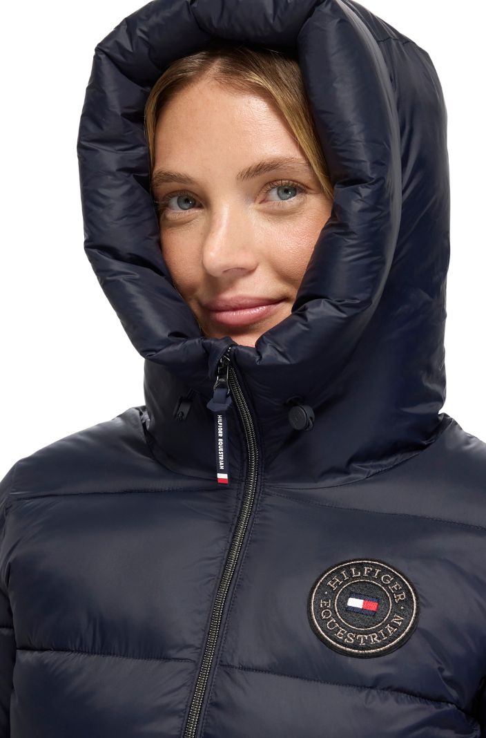 Tommy Hilfiger Equestrian Puffer Jacke Glendale Desert Sky