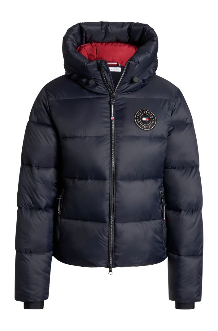 Tommy Hilfiger Equestrian Puffer Jacke Glendale Desert Sky