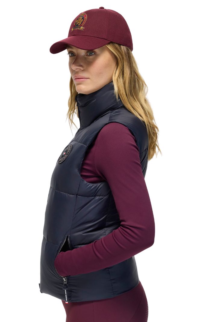 Tommy Hilfiger Equestrian Puffer Weste Everett Desert Sky