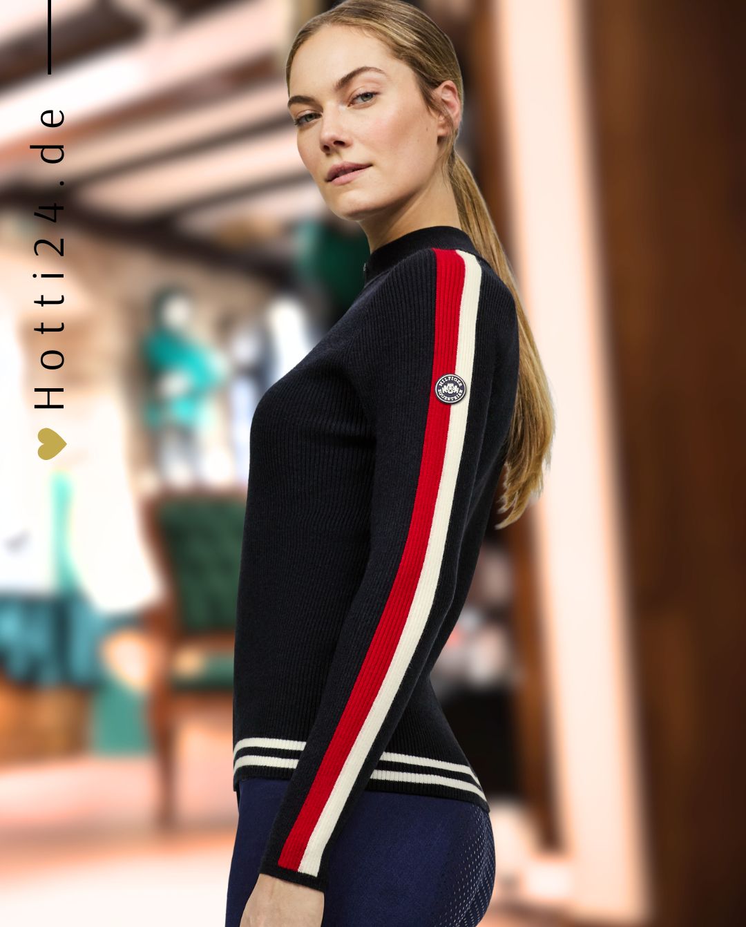 Tommy Hilfiger Equestrian »Pullover Carol Desert Sky