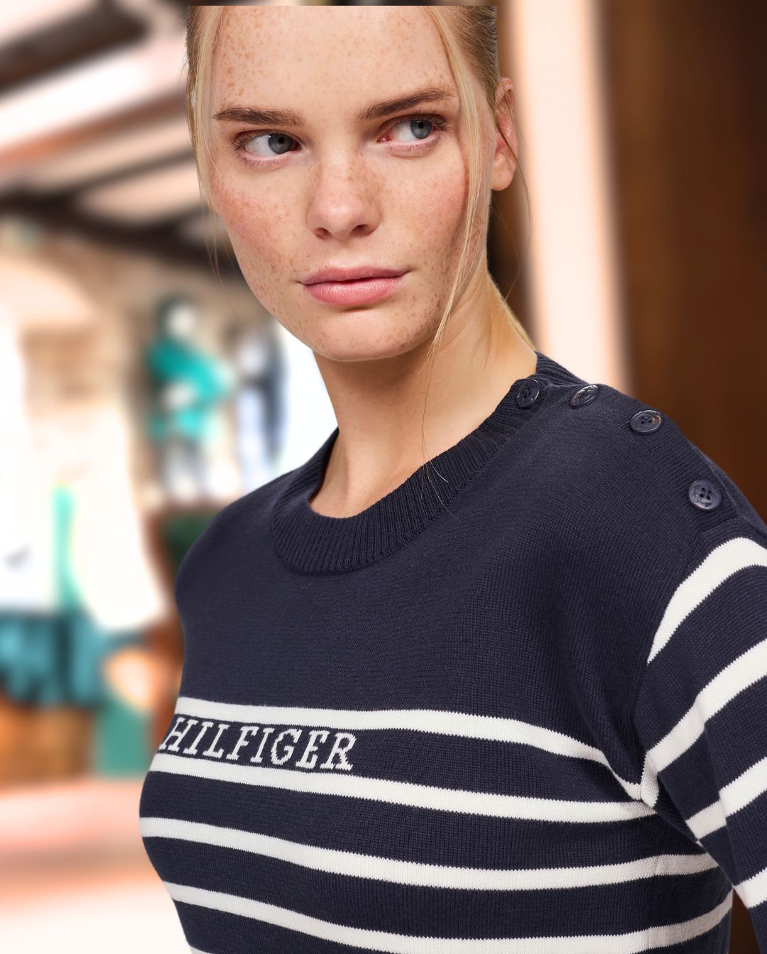 TOMMY HILFIGER »Pullover Fairfield Desert Sky