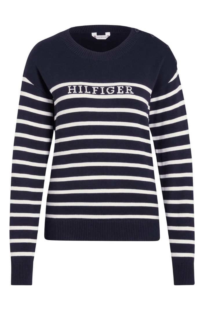 Tommy Hilfiger Equestrian Pullover Fairfield Desert Sky