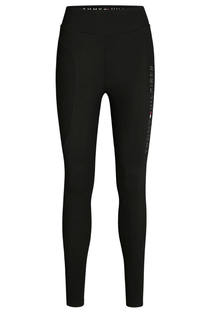 Tommy Hilfiger Equestrian Riding Leggings Elmira FullGrip Black