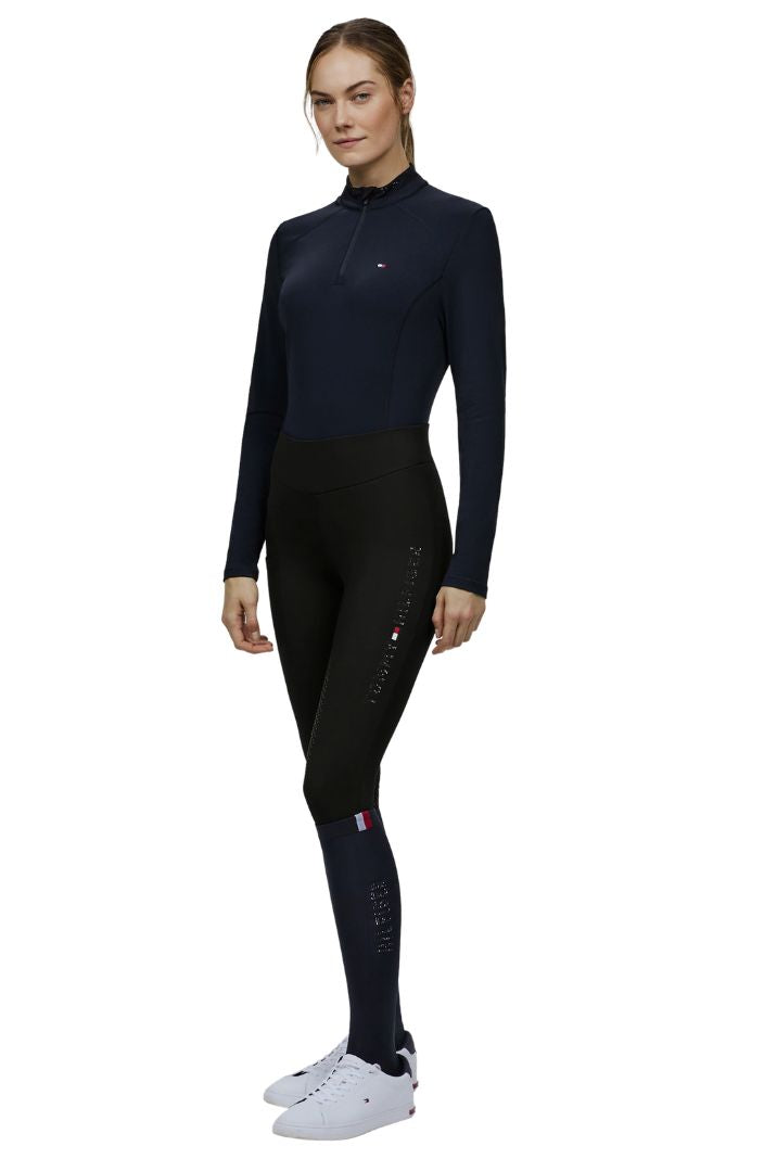 Tommy Hilfiger Equestrian Winter Reitleggings Elmira FullGrip Schwarz