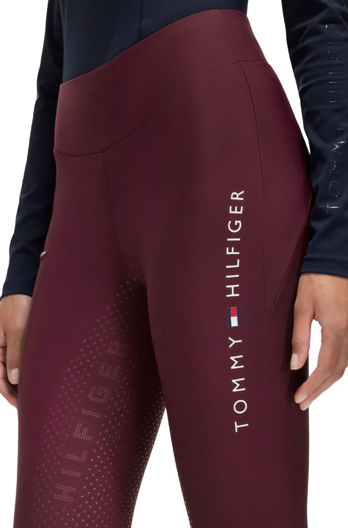 Tommy Hilfiger Equestrian Reitleggings Elmira FullGrip Deep Burgundy