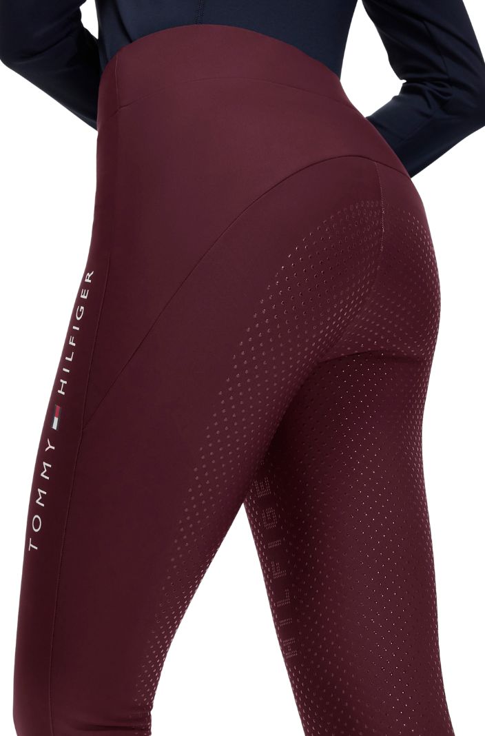 Tommy Hilfiger Equestrian Reitleggings Elmira FullGrip Deep Burgundy