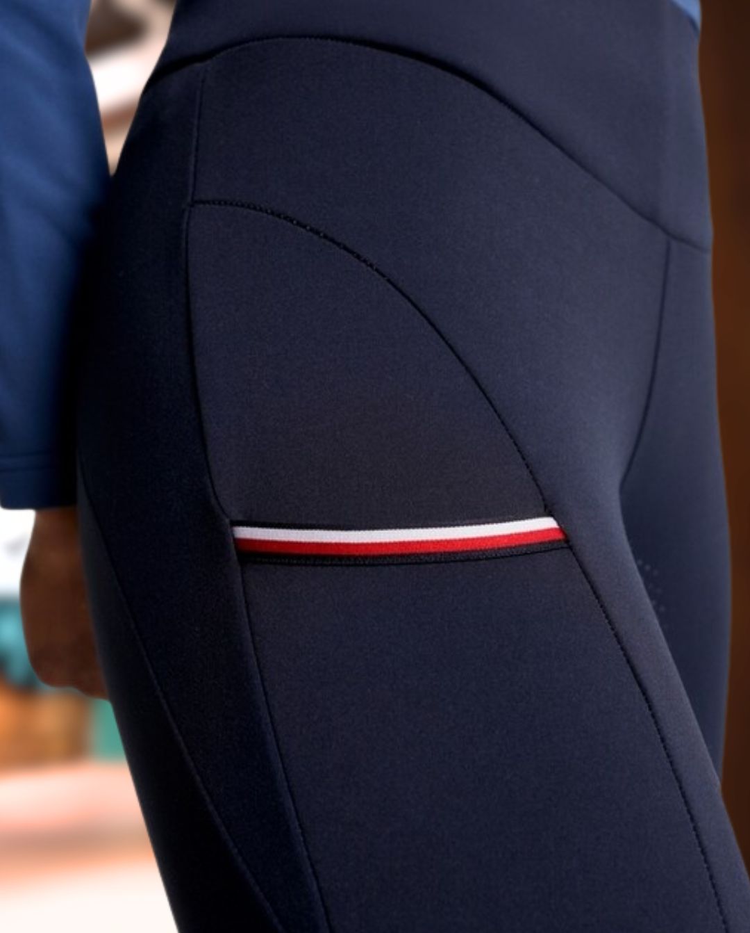 Tommy Hilfiger Equestrian »Reitleggings Elmira FullGrip Desert Sky