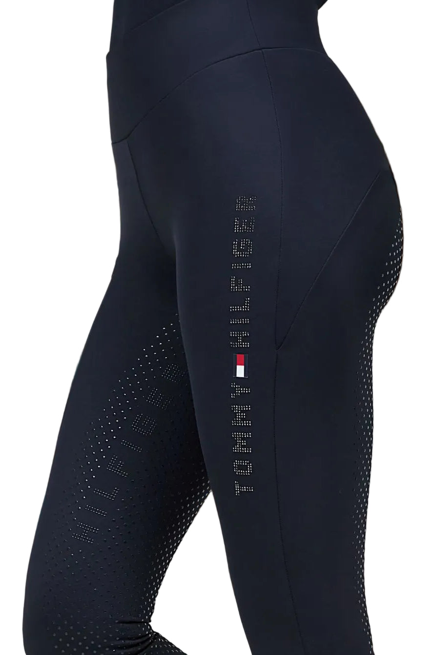 Tommy Hilfiger Equestrian Riding Leggings Elmira FullGrip Desert Sky