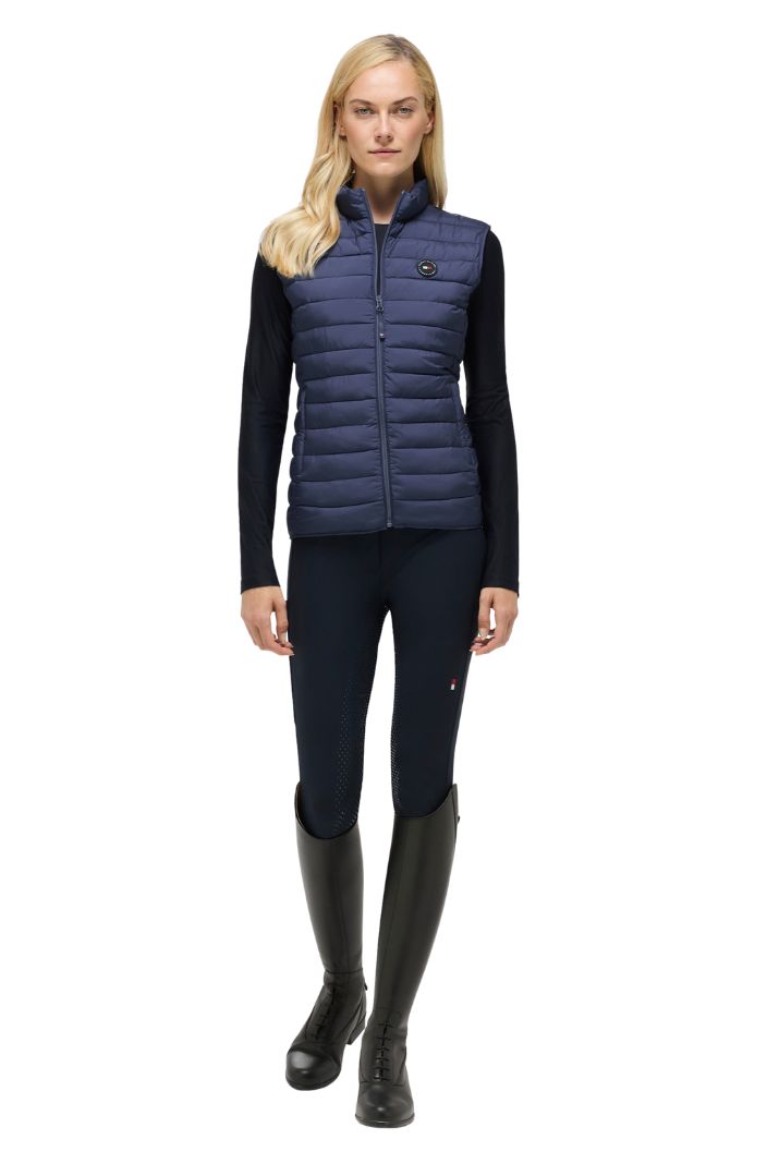 Tommy Hilfiger Equestrian Weste Serano Faded Indigo