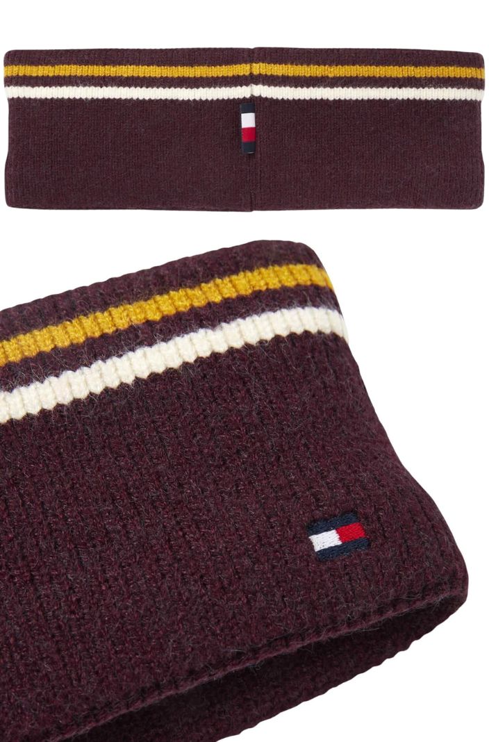 Tommy Hilfiger Equestrian Stirnband Monroe Deep Burgundy