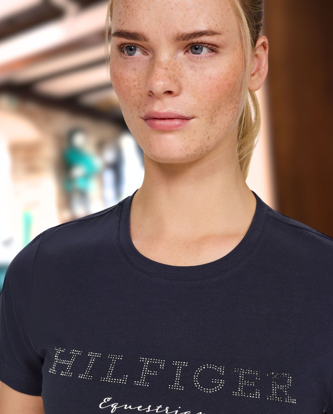 TOMMY HILFIGER »T-Shirt Belmont Desert Sky