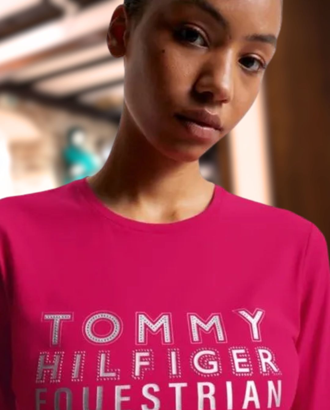Tommy Hilfiger Equestrian »Trainingshirt Paris Cherry