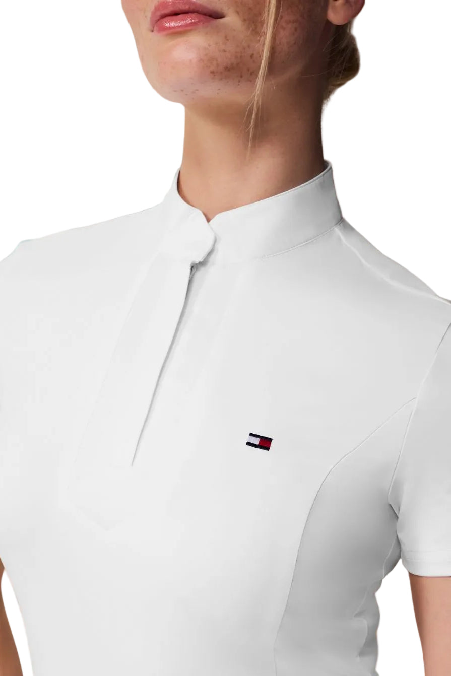 Tommy Hilfiger Equestrian Show Shirt Avon White