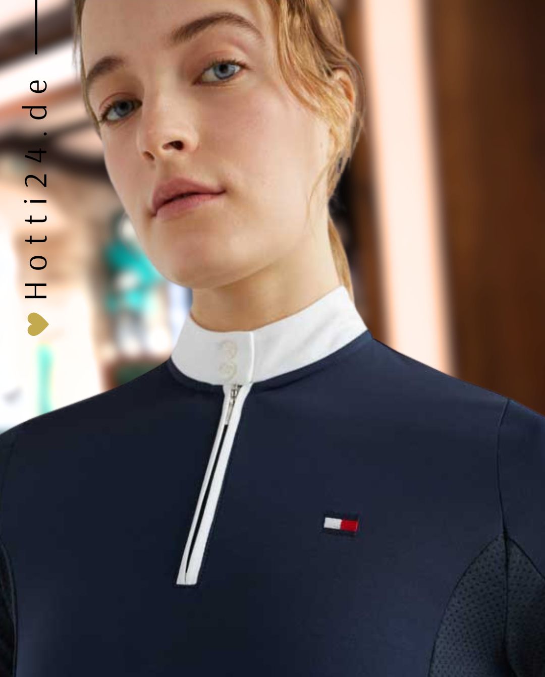 TOMMY HILFIGER »Turniershirt Fresh Air Long Desert Sky