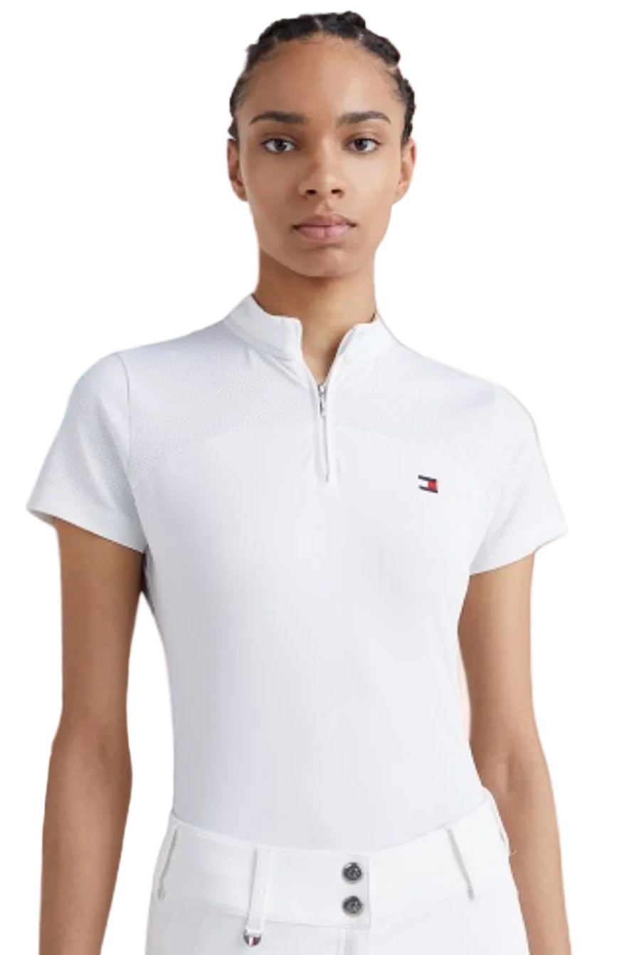 Tommy Hilfiger Equestrian Fresh Air Riding Shirt Optic White
