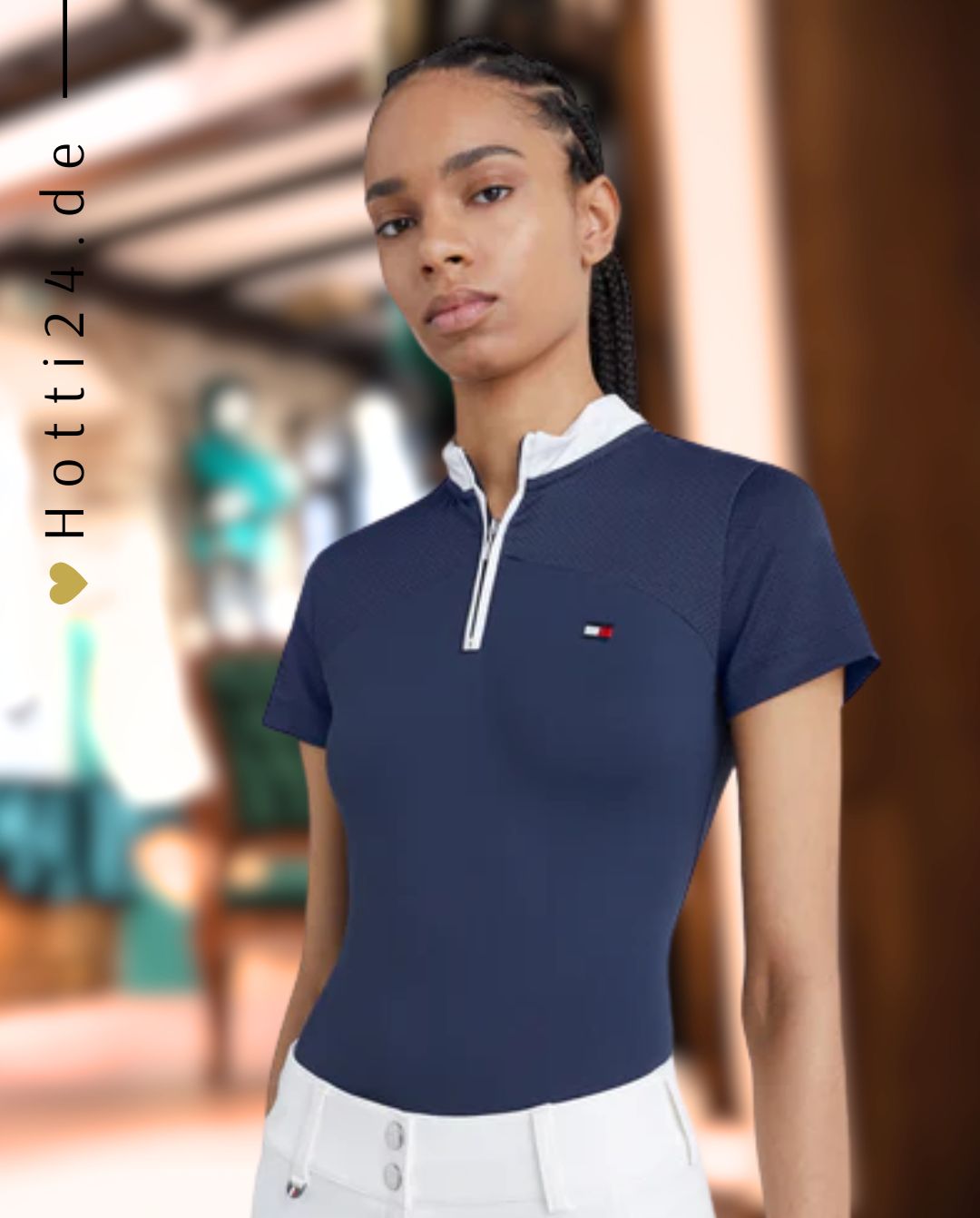 TOMMY HILFIGER »Turniershirt Fresh Air Desert Sky