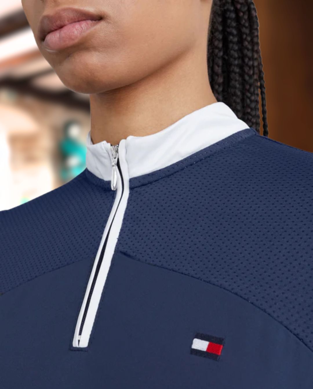 TOMMY HILFIGER »Turniershirt Fresh Air Desert Sky