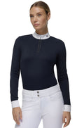 Tommy Hilfiger Equestrian Turniershirt Monica Strass Desert Sky