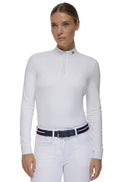 Tommy Hilfiger Equestrian Turniershirt Monica Strass Th Optic White