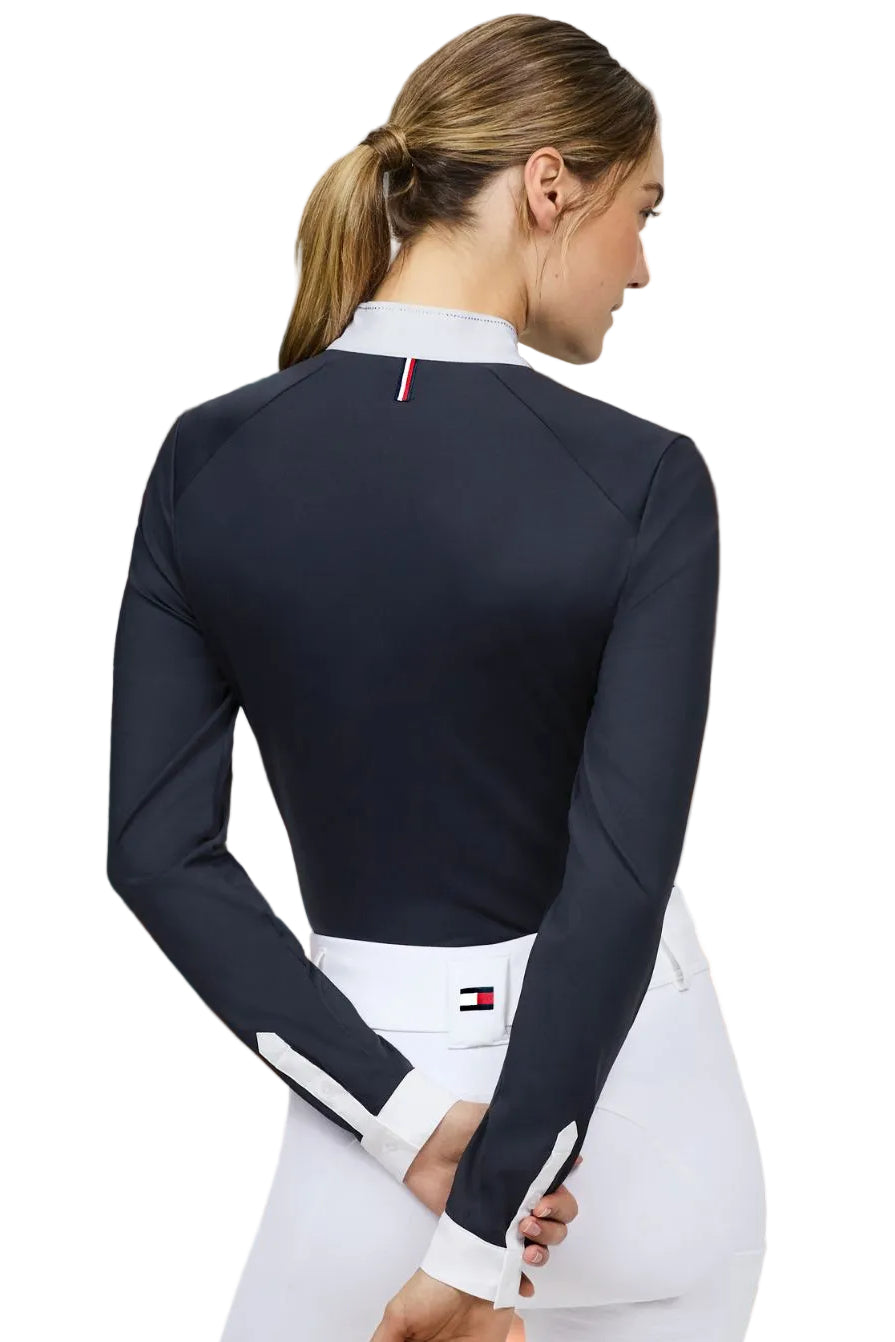 Tommy Hilfiger Equestrian Turniershirt Taylor Desert Sky
