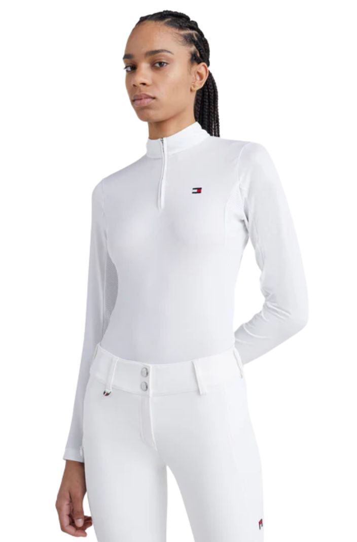 Tommy Hilfiger Equestrian Fresh Air Competition Shirt White