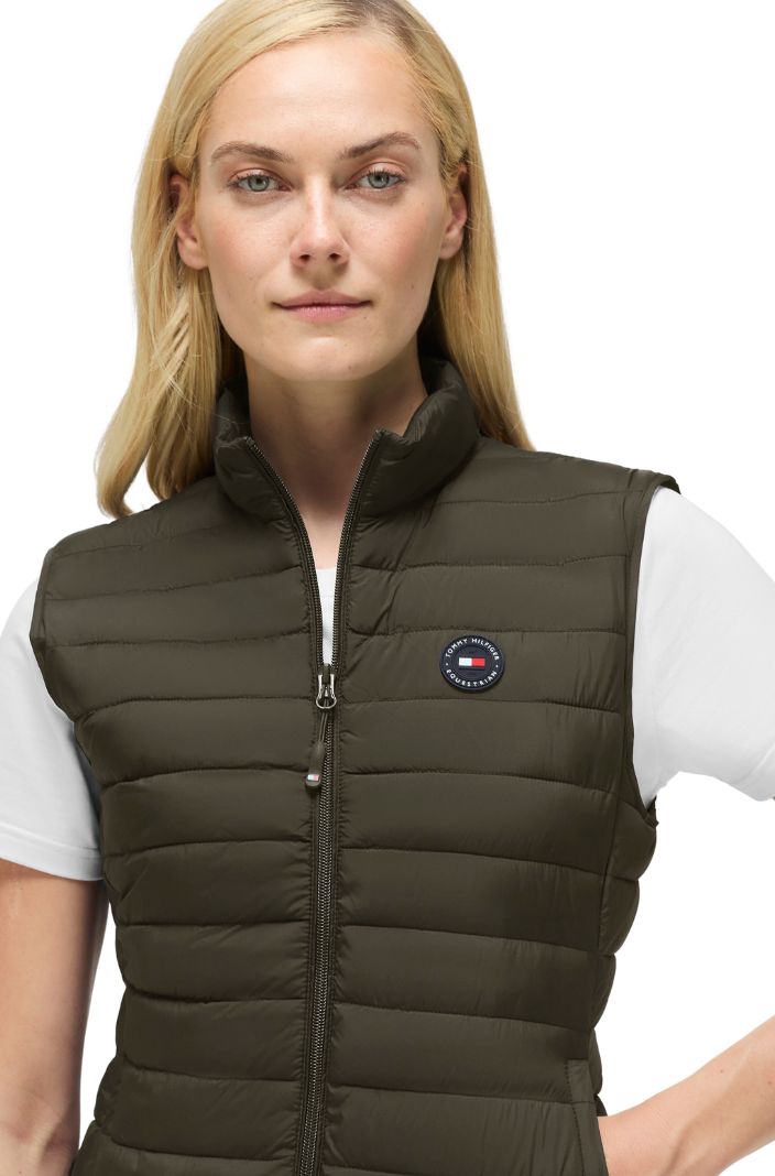 Tommy Hilfiger Equestrian damen Weste Serano Camo Green