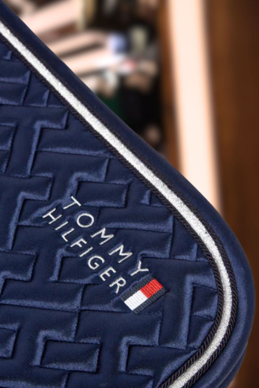 Tommy Hilfiger Equestrian Dressage Saddle Pad Windsor Desert Sky