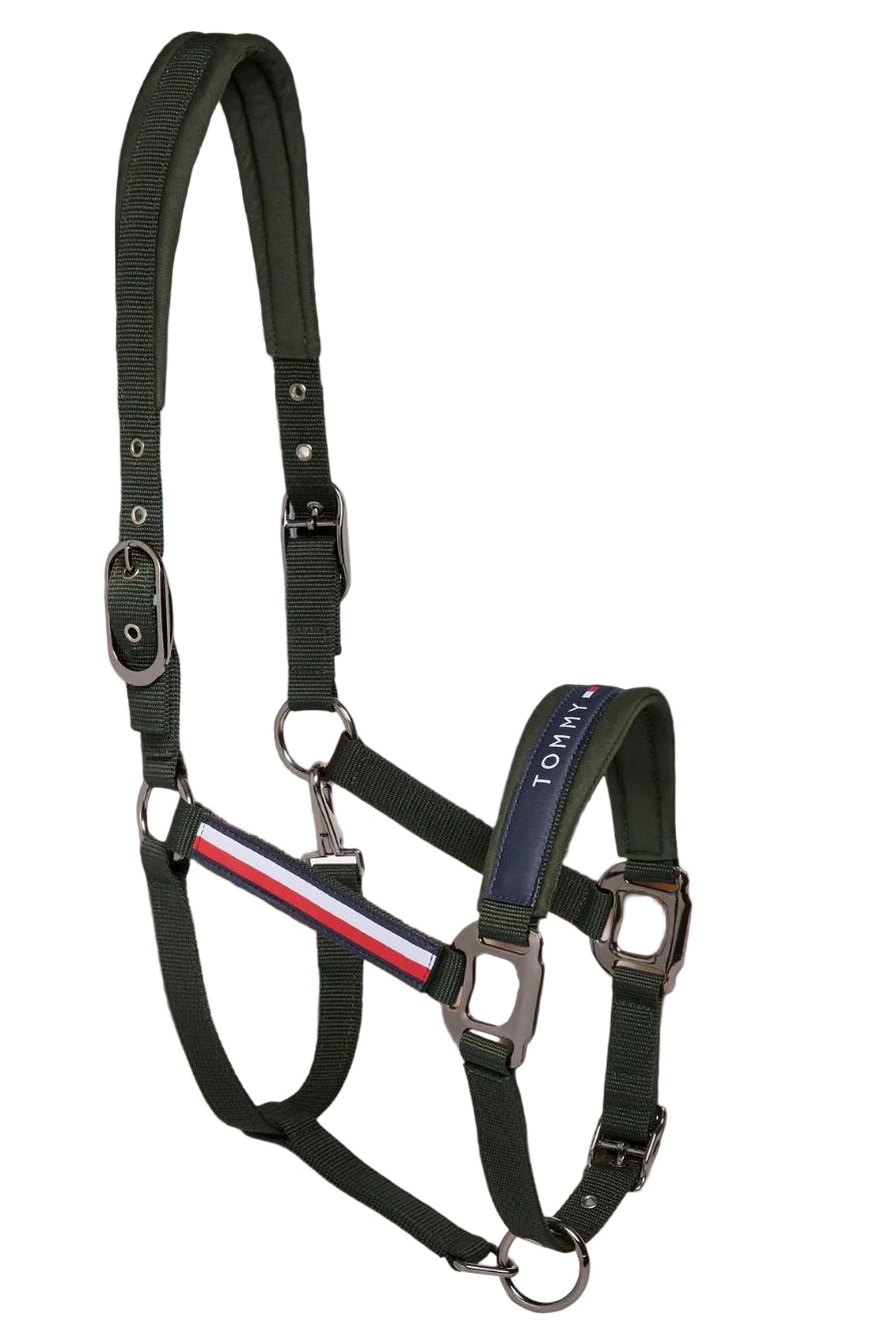 Tommy Hilfiger Equestrian Halter & Lead Rope Set Yale Pine