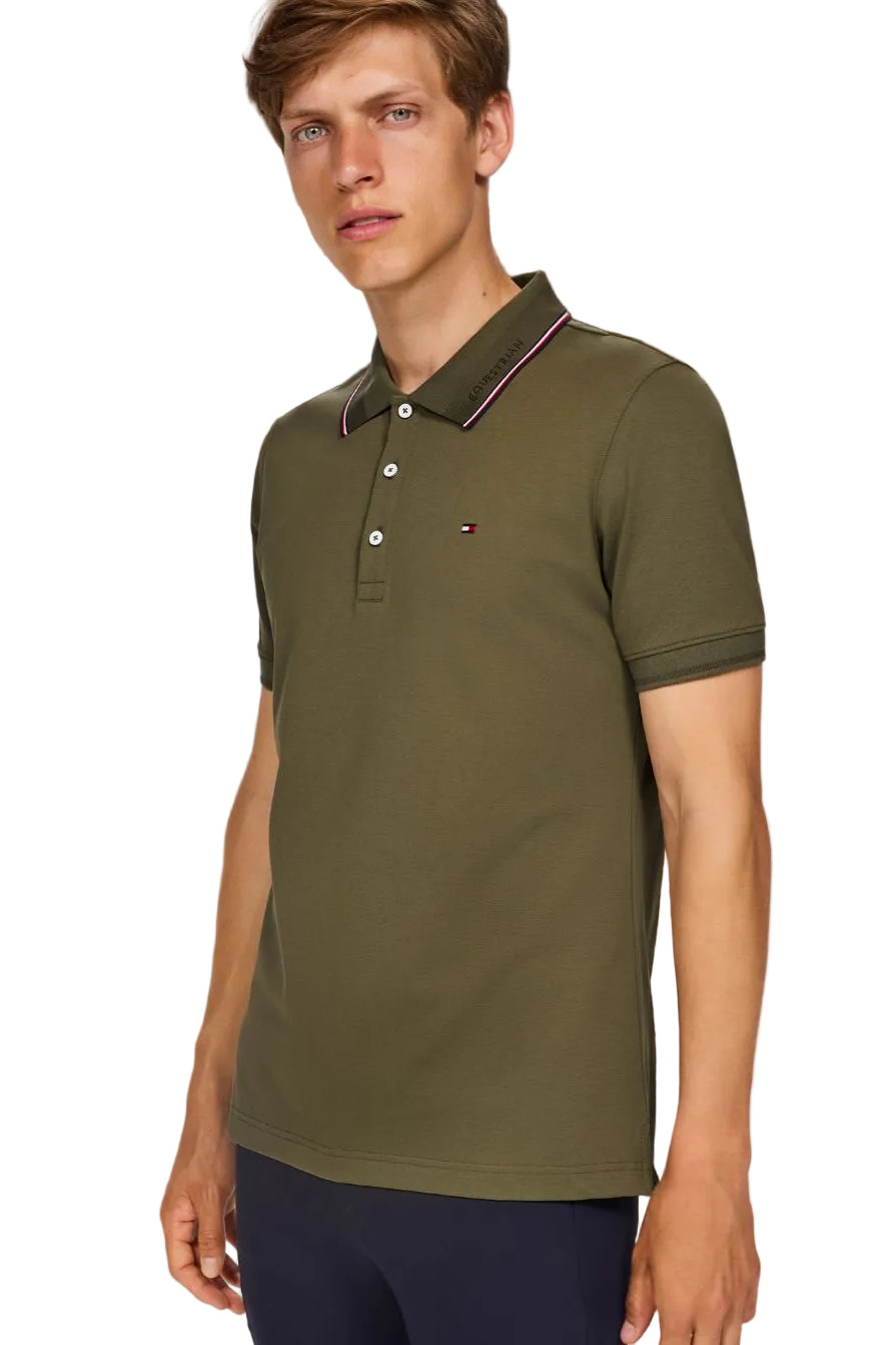 tommy-hilfiger-equestrian-herren-poloshirt-harrison-utility-olive-th15mssp870-056-kaufen-www.hotti24.de