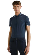 Tommy Hilfiger Equestrian Polo Shirt Performance Desert Sky