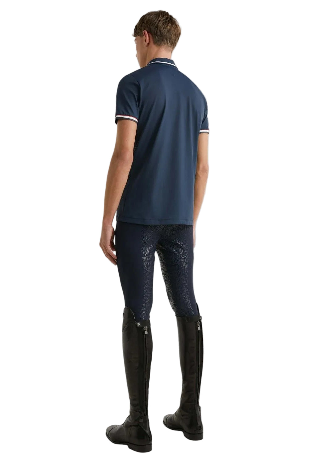 Tommy Hilfiger Equestrian Polo Shirt Performance Desert Sky