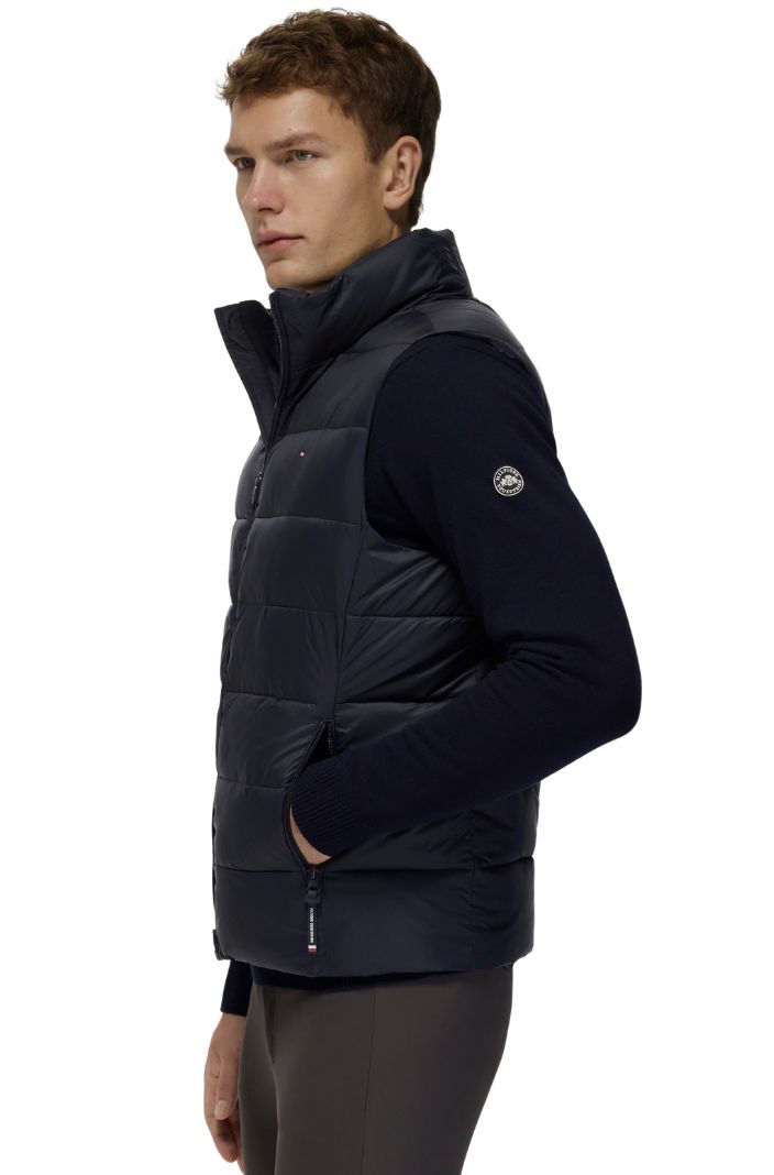 Tommy Hilfiger Equestrian Puffer Weste Anders Desert Sky