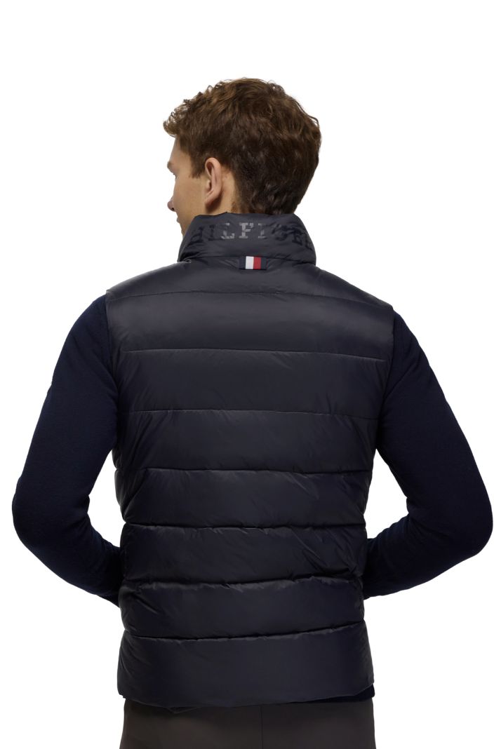 Tommy Hilfiger Equestrian Puffer Weste Anders Desert Sky