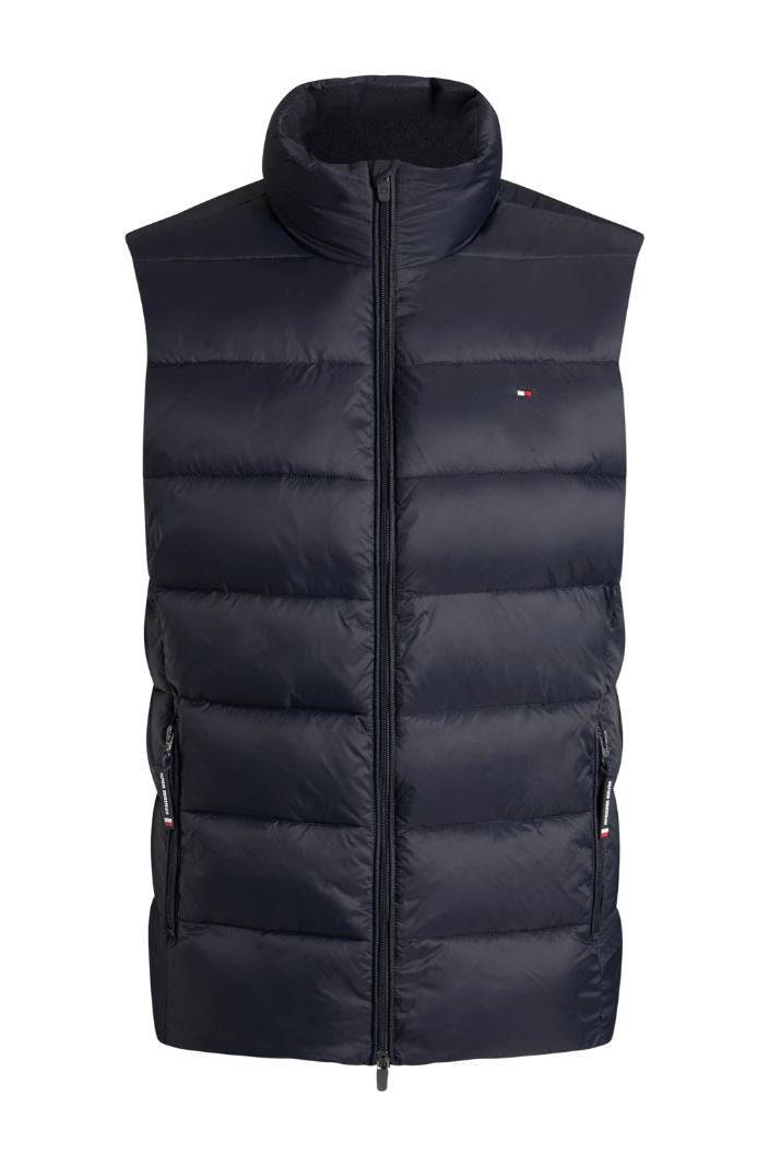 Tommy Hilfiger Equestrian Puffer Weste Anders Desert Sky