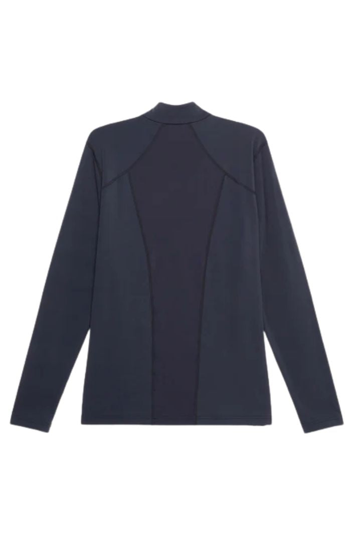Tommy Hilfiger Equestrian Long Sleeve Thermal Riding Shirt Dark Ash