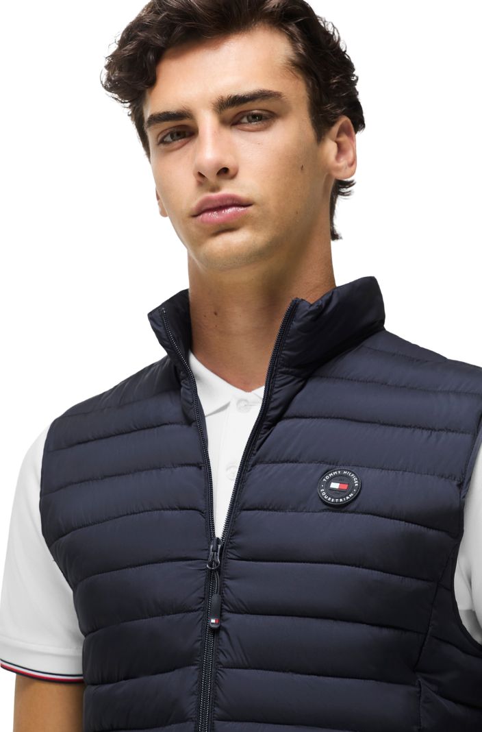 Tommy Hilfiger Equestrian Vest Montero Desert Sky
