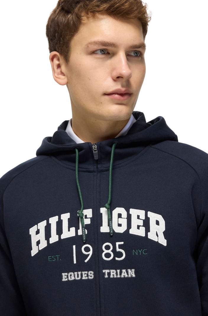 Tommy Hilfiger Equestrian Sweatjacke Parker Desert Sky