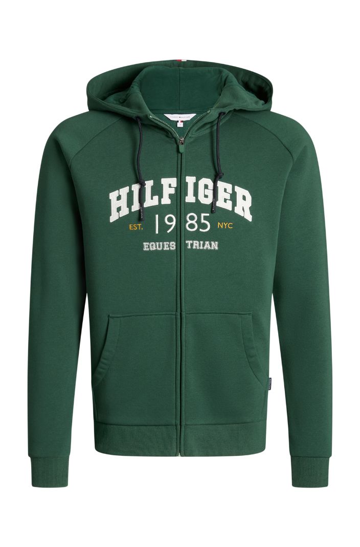 Tommy Hilfiger Equestrian Sweatjacke Parker Evergreen
