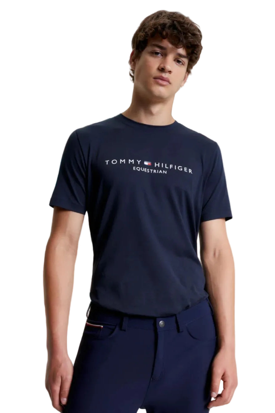 tommy-hilfiger-equestrian-herren-t-shirt-williamsburg-th13msst757-004-blau-kaufen-www.hotti24.de