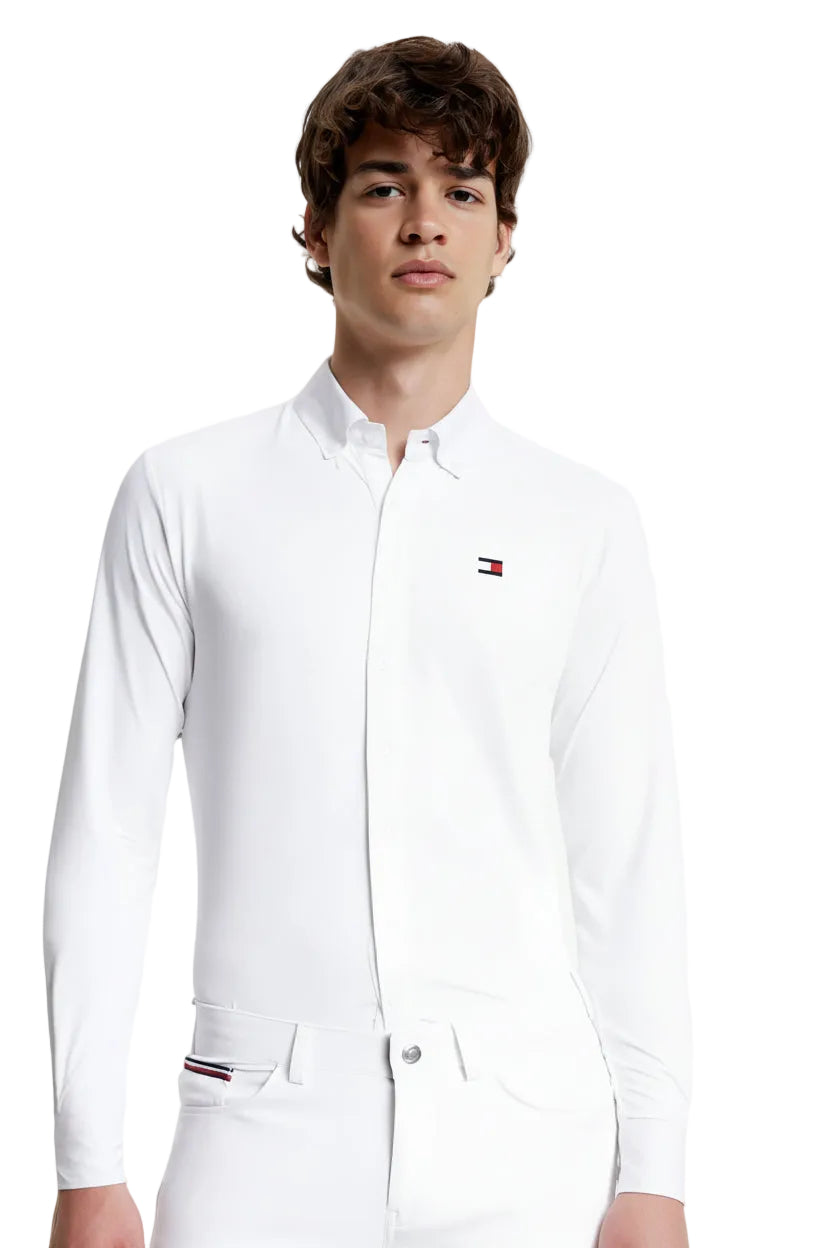 Tommy Hilfiger Equestrian Turniershirt Amsterdam Optic White